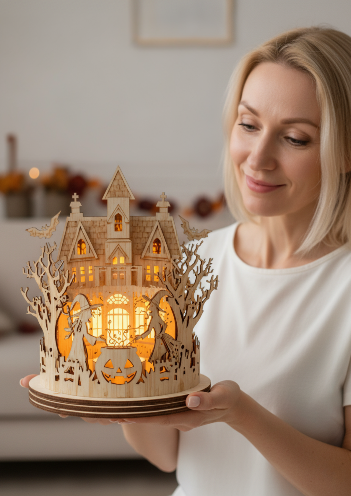 Haunted House Lantern