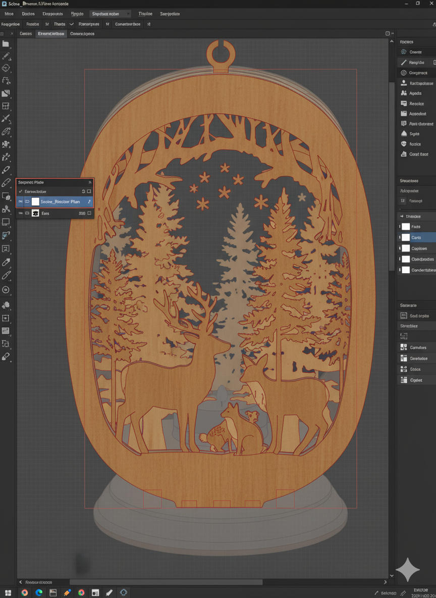 Forest Glow Lantern