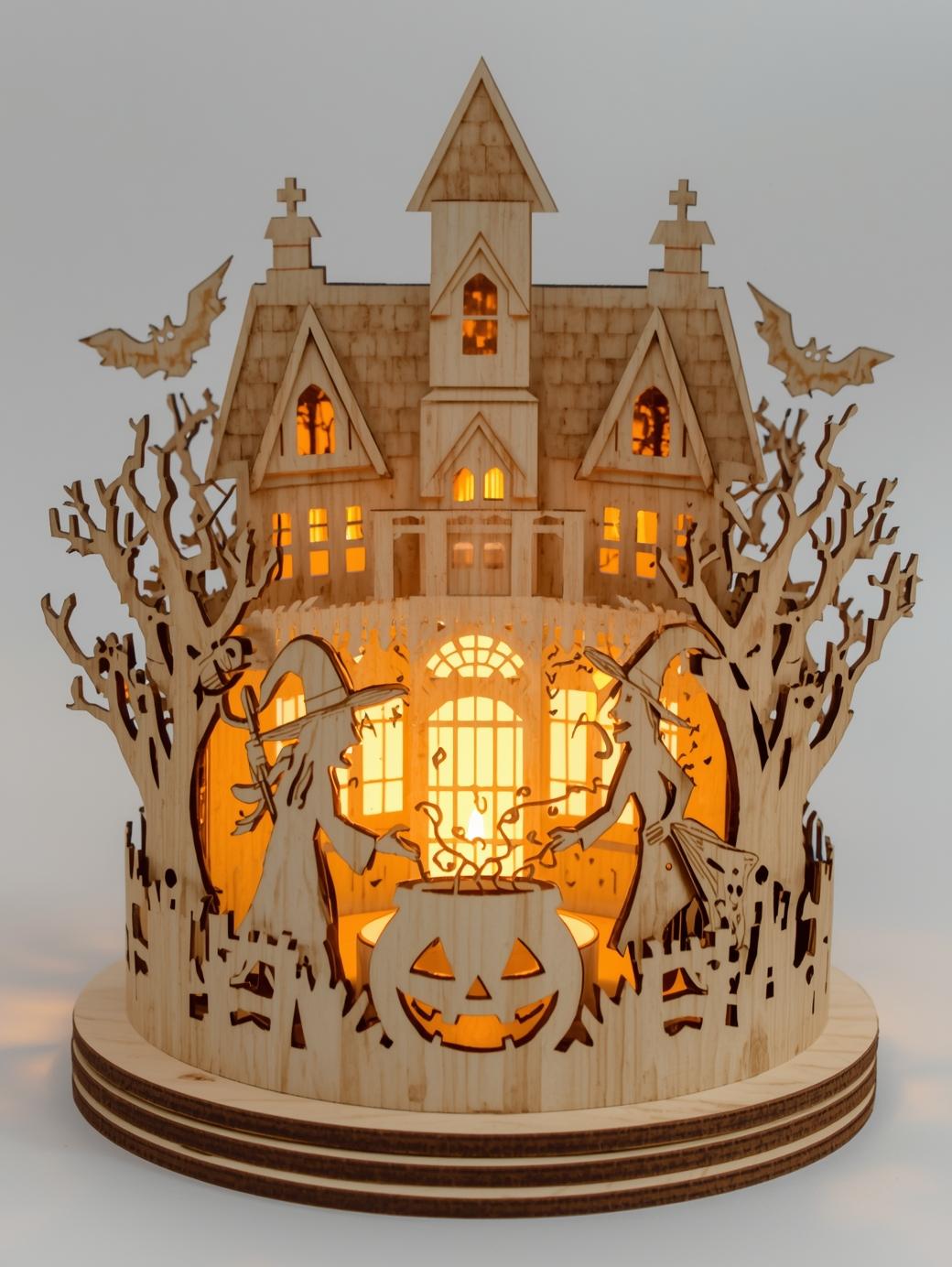 Haunted House Lantern