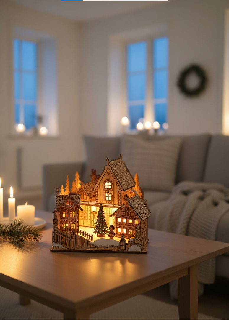 Winter Village Luminary