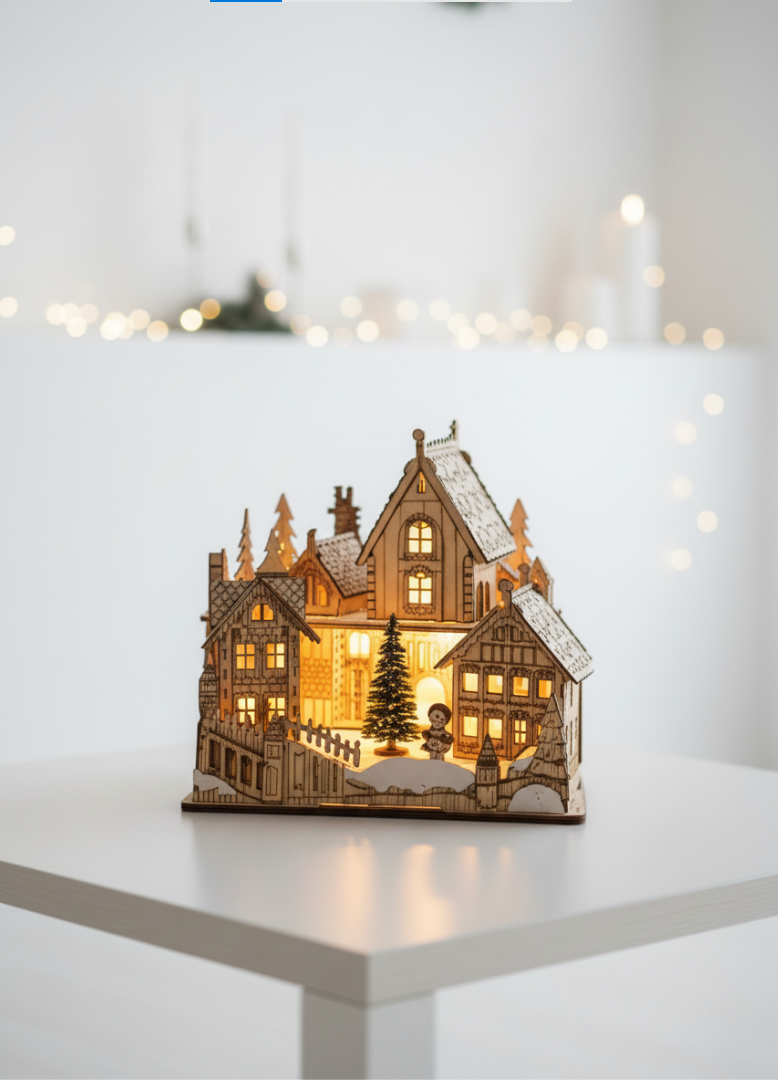 Winter Village Luminary