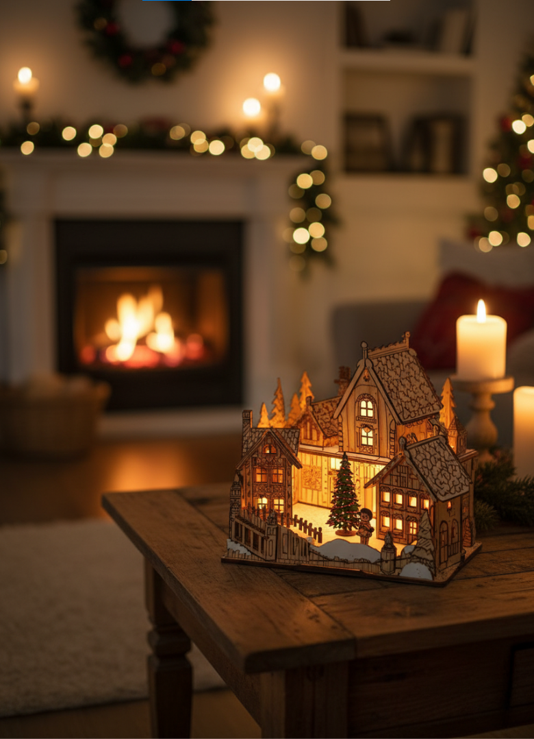 Winter Village Luminary