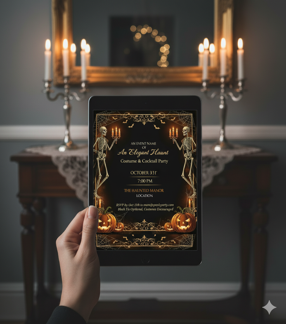 Holloween invitation