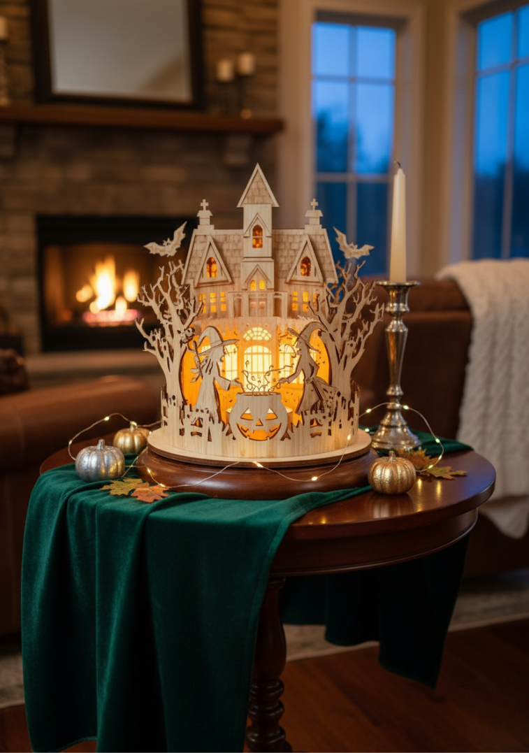 Haunted House Lantern