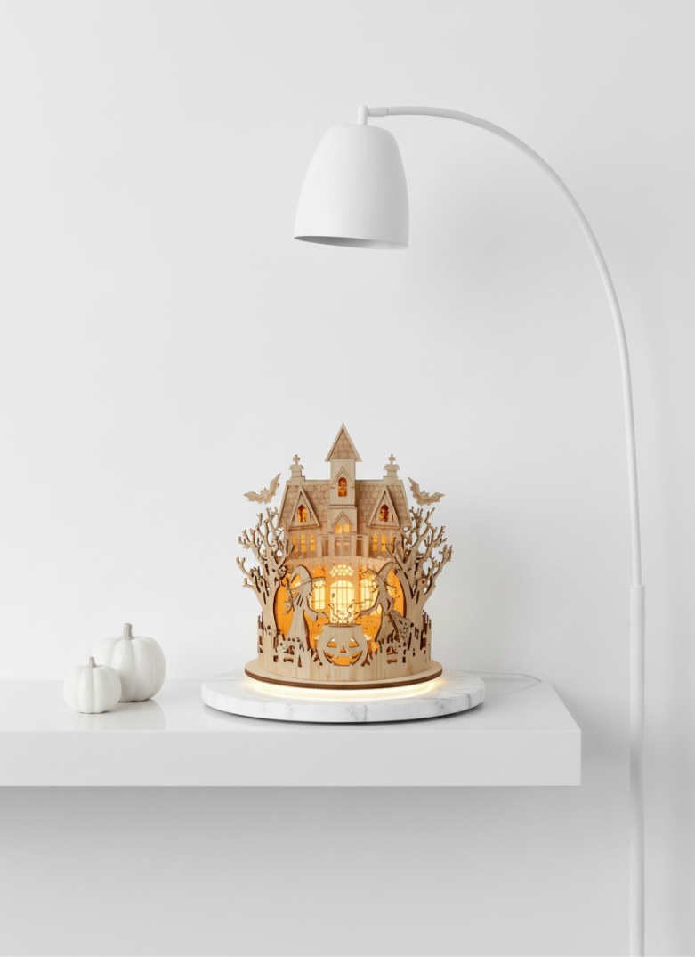 Haunted House Lantern