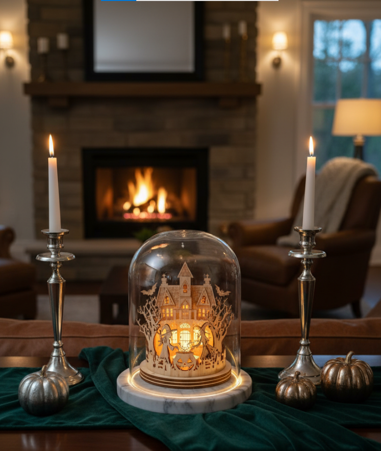 Haunted House Lantern